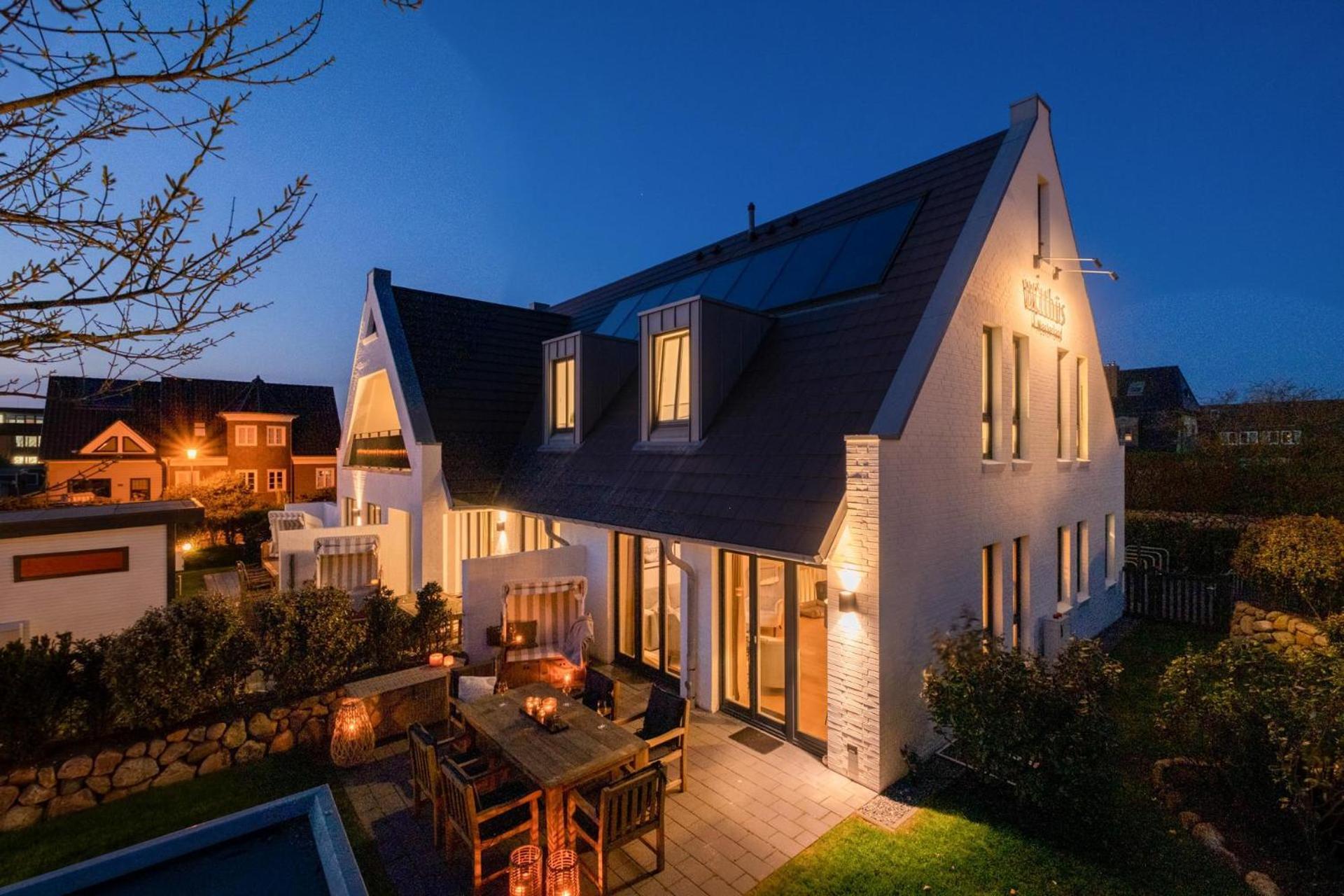 Ferienhaus Witthüs - Domizil Silbermöwe - exklusiv, strand- und zentrumsnah Westerland Exterior foto