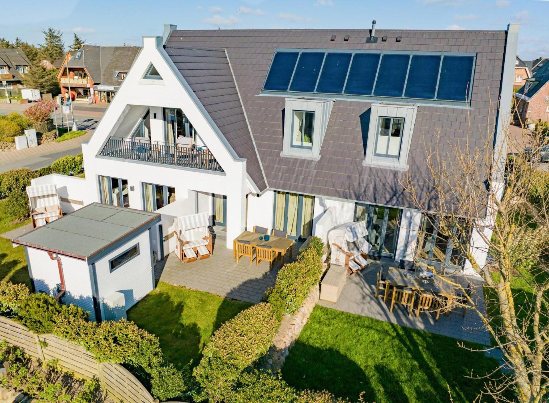 Ferienhaus Witthüs - Domizil Silbermöwe - exklusiv, strand- und zentrumsnah Westerland Exterior foto